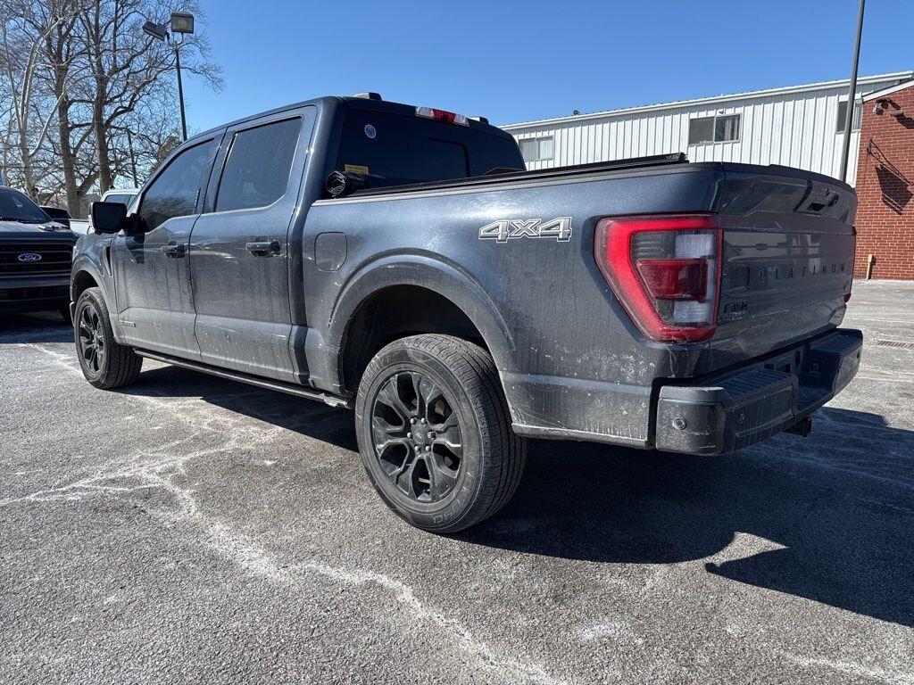 Used 2022 Ford F-150 Platinum Hybrid with a Moonroof Truck SuperCrew Cab