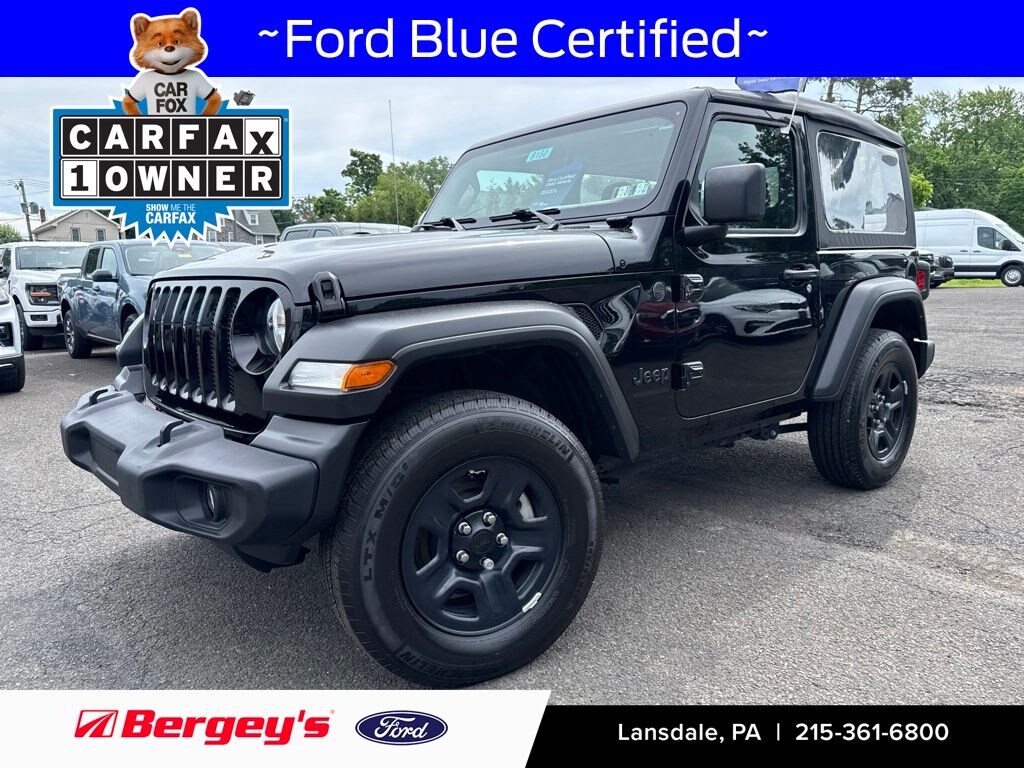 Certified 2022 Jeep Wrangler Sport SUV