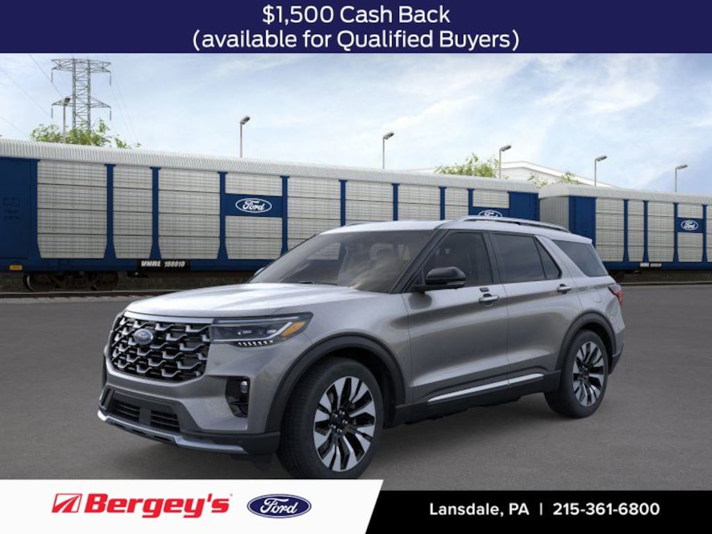 New 2026 Ford Explorer Platinum SUV