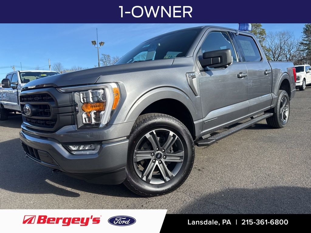 Certified 2023 Ford F-150 XLT -3.5L Trailer Tow, Sports Appearance, 20", 360 Degree Camera Truck SuperCrew Cab