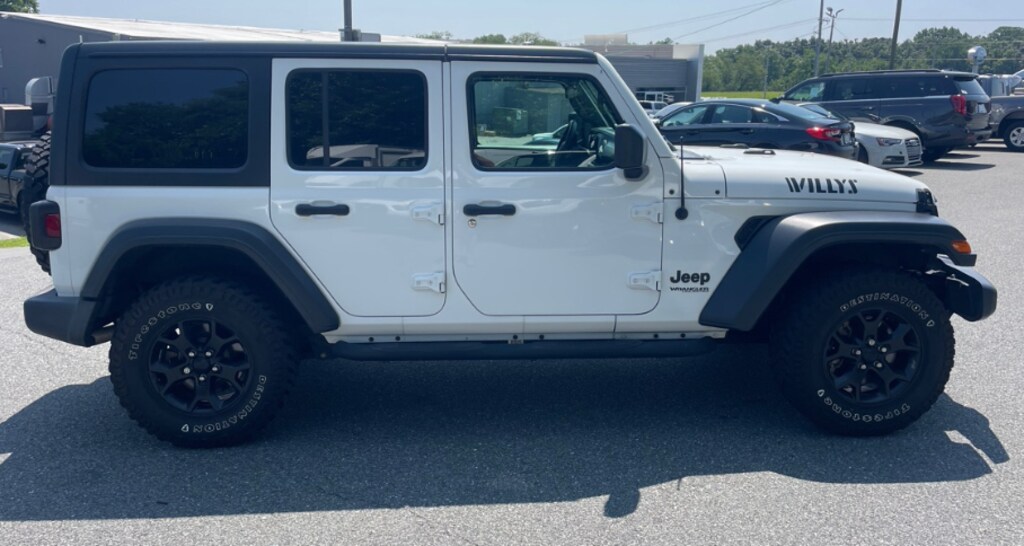 Used 2021 Jeep Wrangler Unlimited Willys SUV