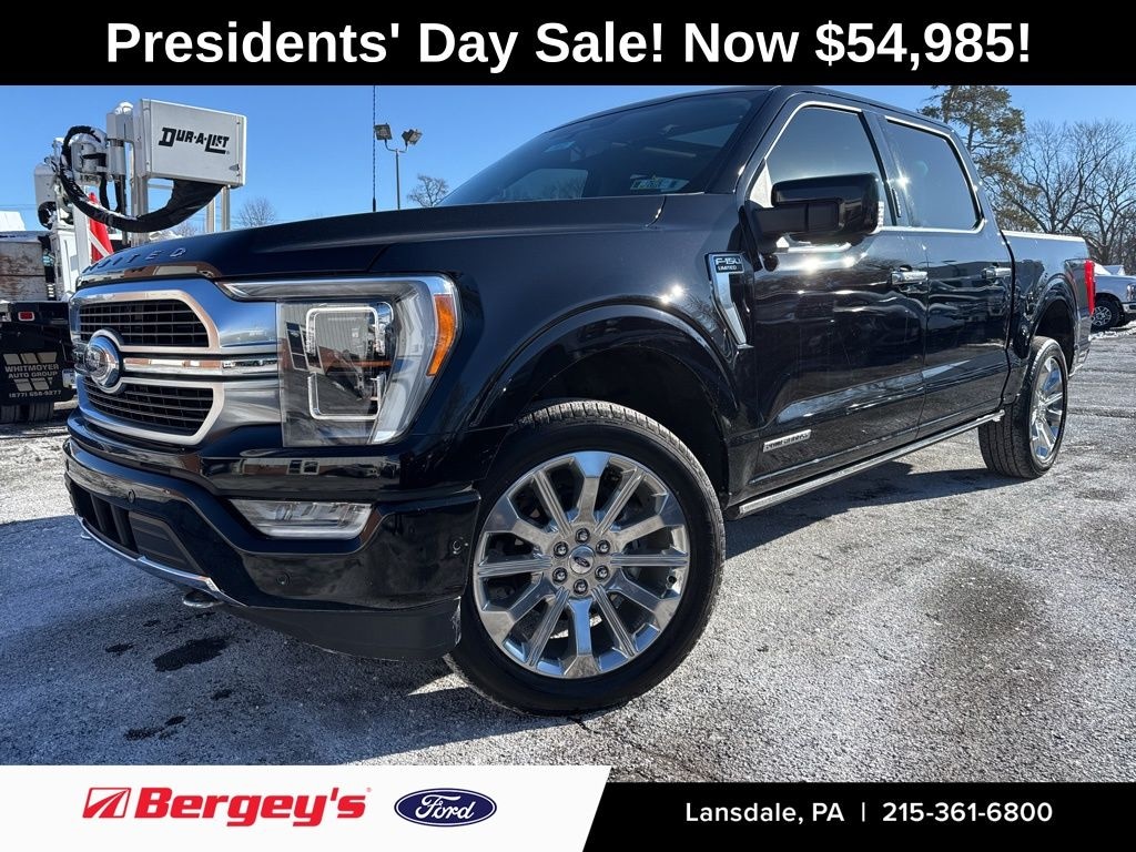 Certified 2023 Ford F-150 Limited Hybrid Truck SuperCrew Cab