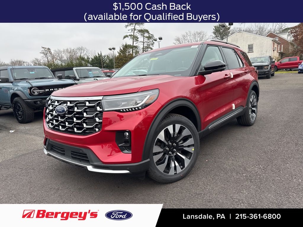 2026 Ford Explorer Platinum's photo