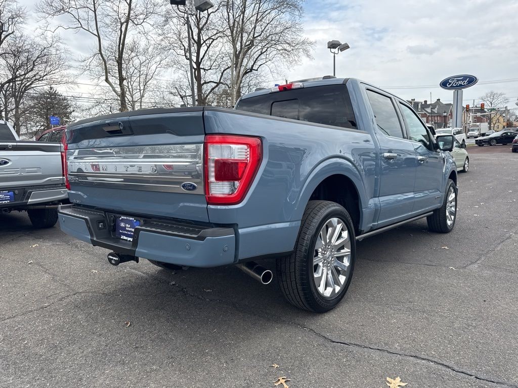 Certified 2023 Ford F-150 Limited Hybrid with a Moonroof Truck SuperCrew Cab