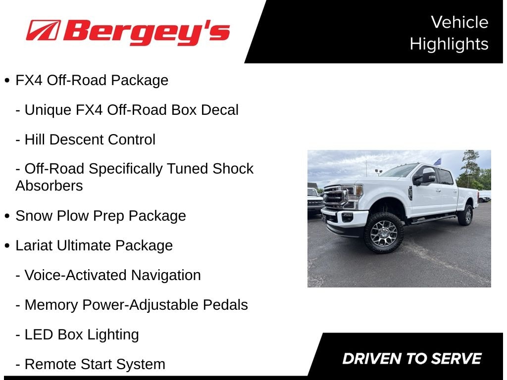 Certified 2021 Ford F-350SD Lariat Truck Crew Cab