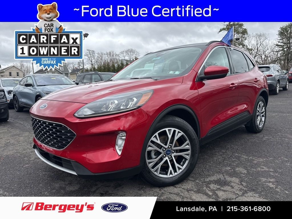 Certified 2022 Ford Escape SEL AWD with Moonroof and Navigation SUV