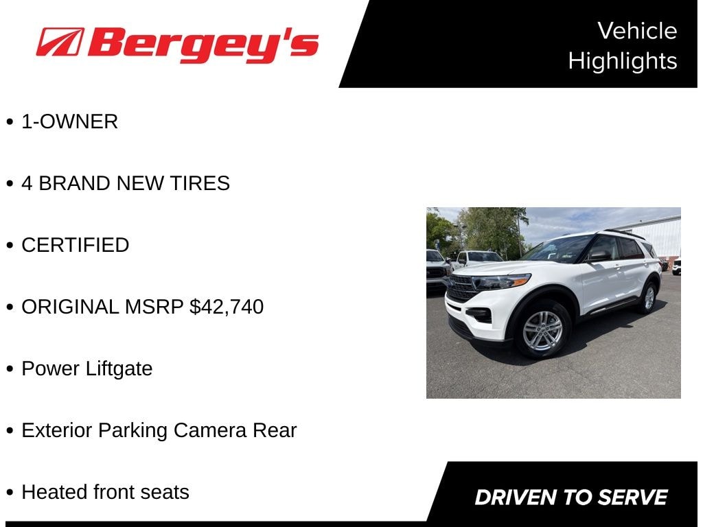 Certified 2023 Ford Explorer XLT SUV