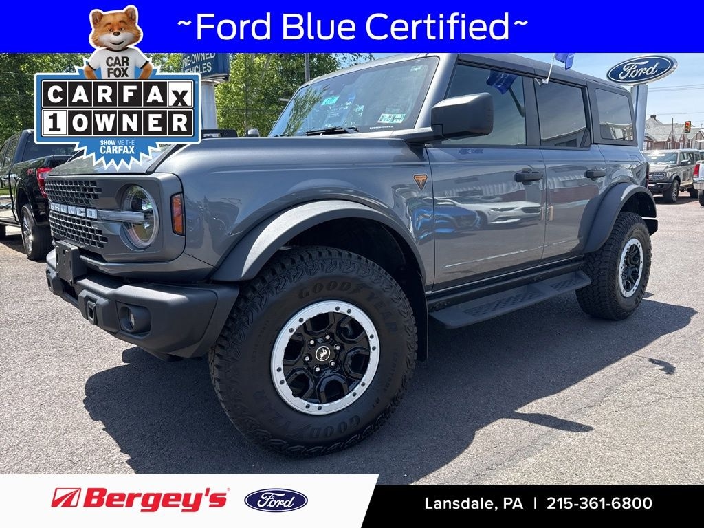 Certified 2025 Ford Bronco Badlands Sasquatch 2.7L V6 SUV