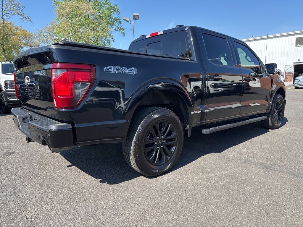 Certified 2024 Ford F-150 XLT Hybrid Black Appearance Package Truck SuperCrew Cab