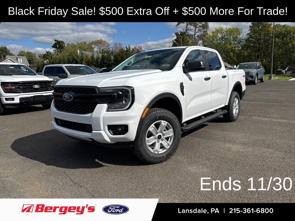 New 2025 Ford Ranger XL Truck SuperCrew