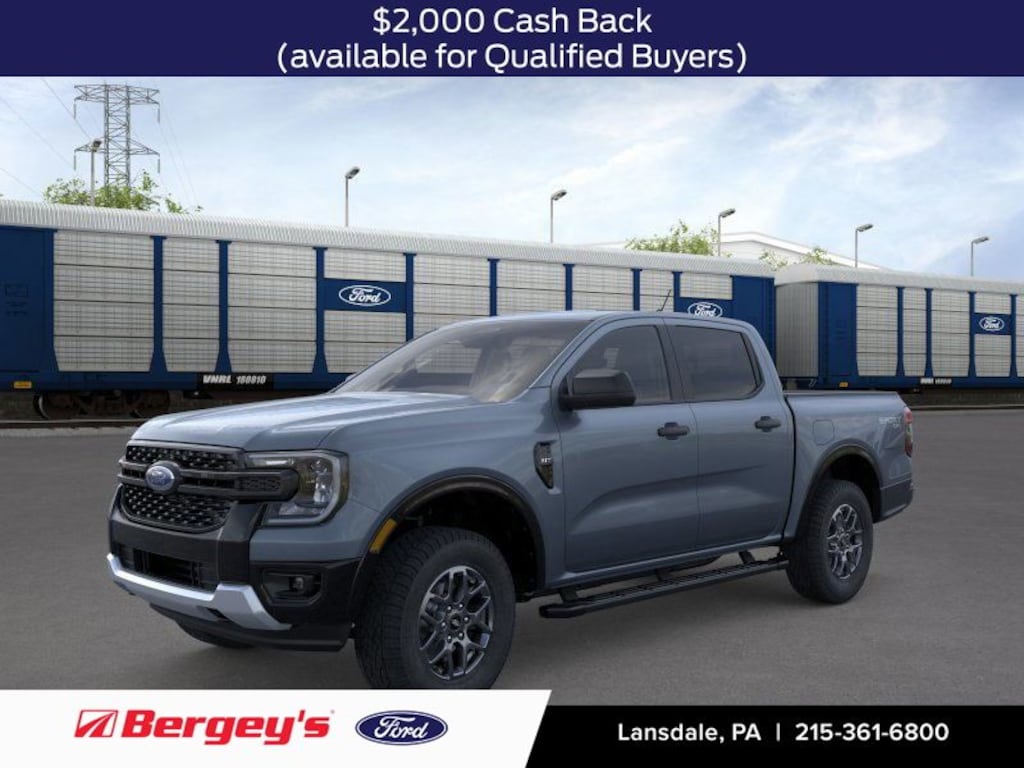 New 2025 Ford Ranger XLT Truck SuperCrew