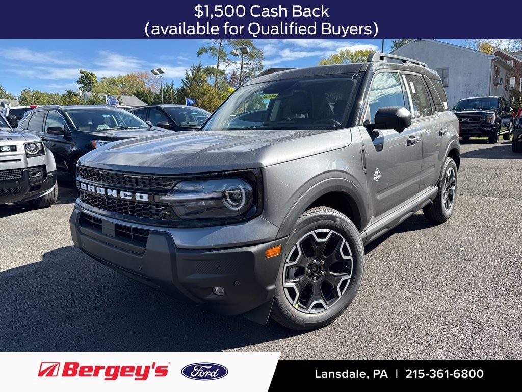 New 2025 Ford Bronco Sport Outer Banks with Moonroof SUV