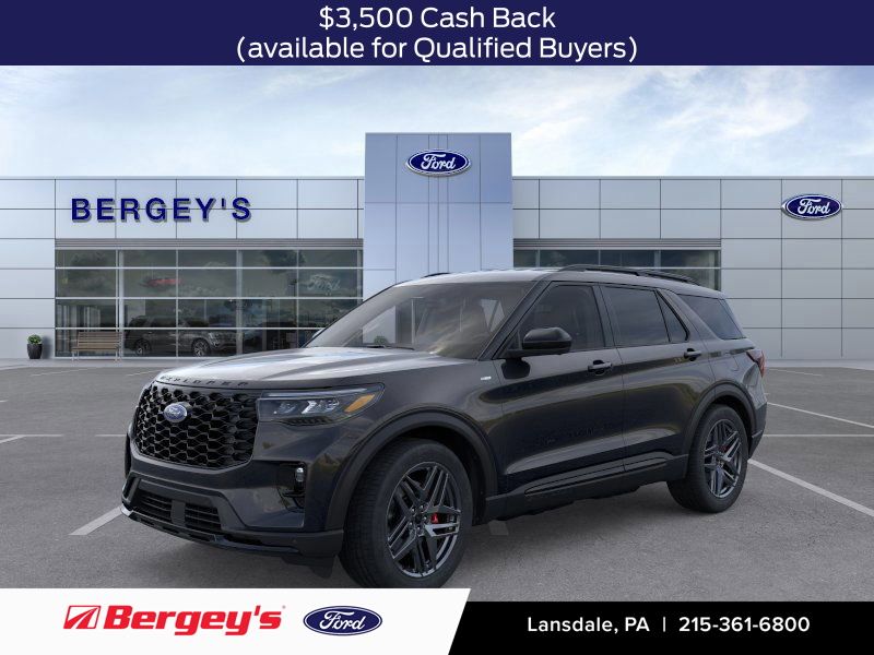 2026 Ford Explorer ST-Line Street Pack SUV | Black Metallic