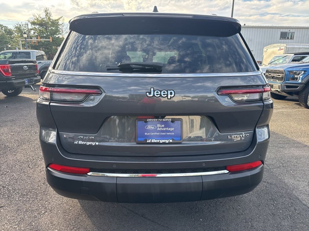 Certified 2021 Jeep Grand Cherokee L Limited -3.6L, Pano Sunroof, Nav, Captain Chairs SUV