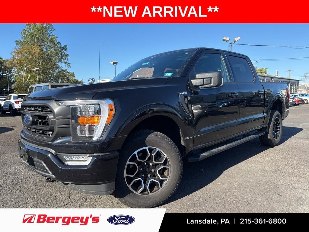 Certified 2023 Ford F-150 XLT -3.5L, FX4, Moonroof, Sports, B&O, Extended Range Truck SuperCrew Cab