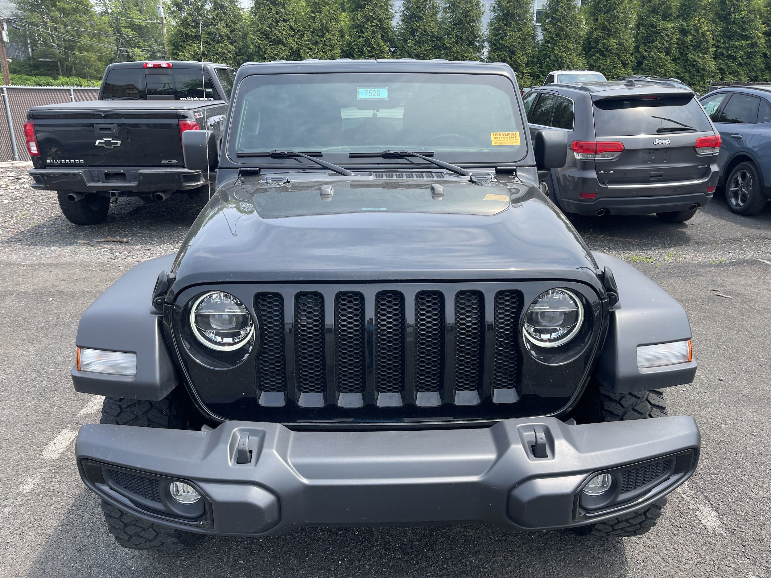 Certified 2022 Jeep Wrangler Unlimited Willys with VIN 1C4HJXDG7NW140552 for sale in Lansdale, PA