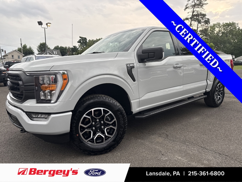 Certified 2023 Ford F-150 XLT -2.7L, Sports Appearance, Remote Start Truck SuperCrew Cab