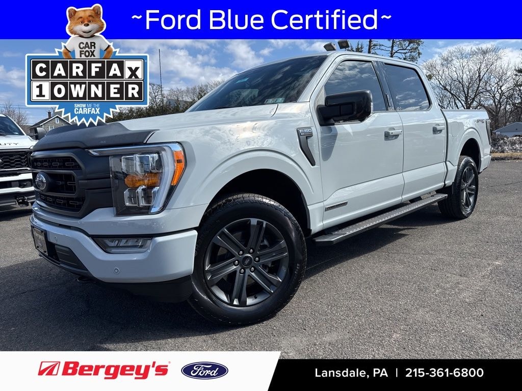 Certified 2023 Ford F-150 XLT Sport Hybrid with Moonroof Truck SuperCrew Cab
