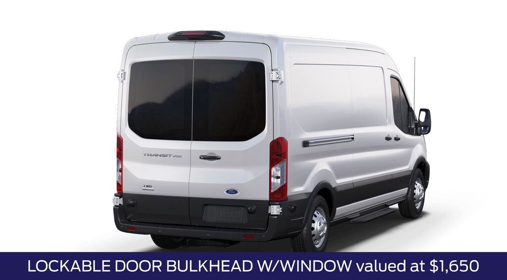 New 2025 Ford Transit-250 Cargo Base Van Medium Roof Van