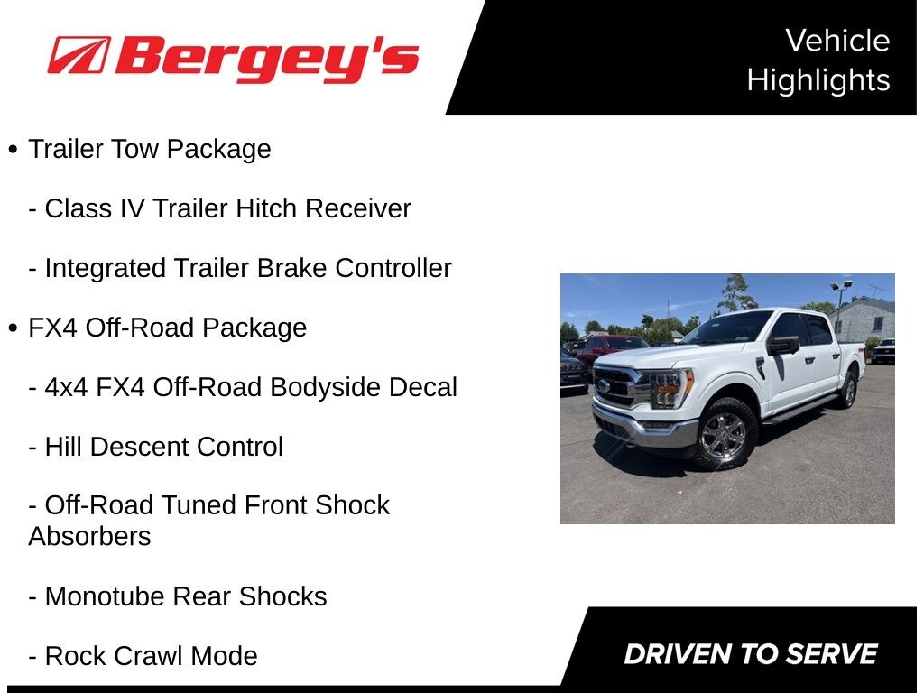 Certified 2021 Ford F-150 XLT Truck SuperCrew Cab