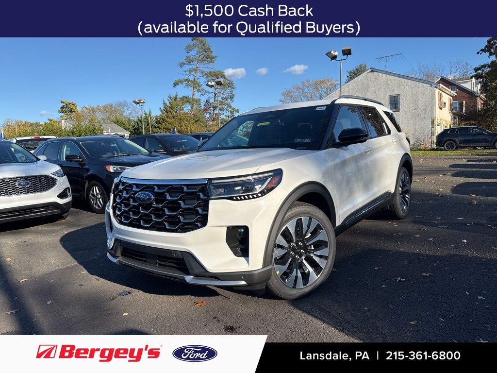 2026 Ford Explorer Platinum's photo