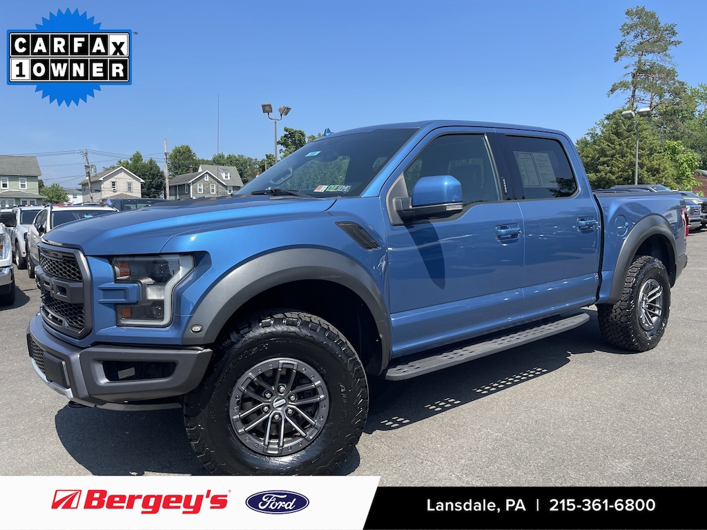 Used 2020 Ford F-150 Raptor -Moonroof, Nav, Adaptive Cruise Truck SuperCrew Cab