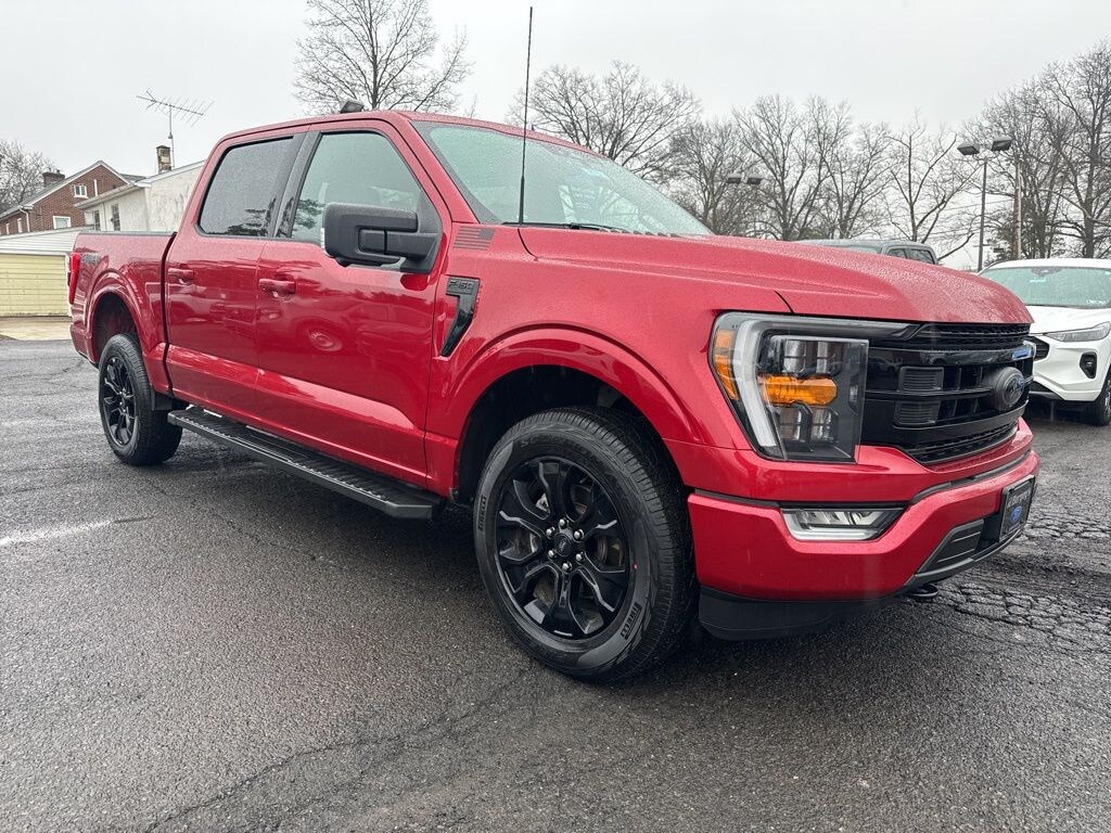 Used 2022 Ford F-150 XLT Sport 3.5L Black Appearance Pkg Truck SuperCrew Cab
