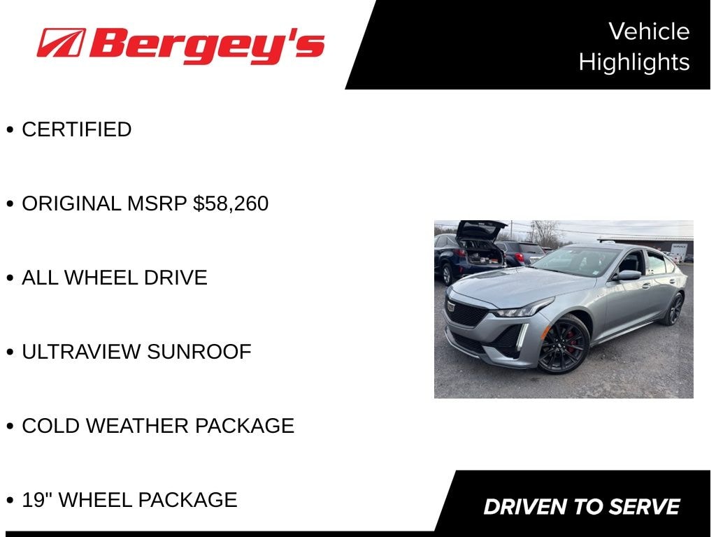Certified 2023 Cadillac CT5 V-Series Sedan
