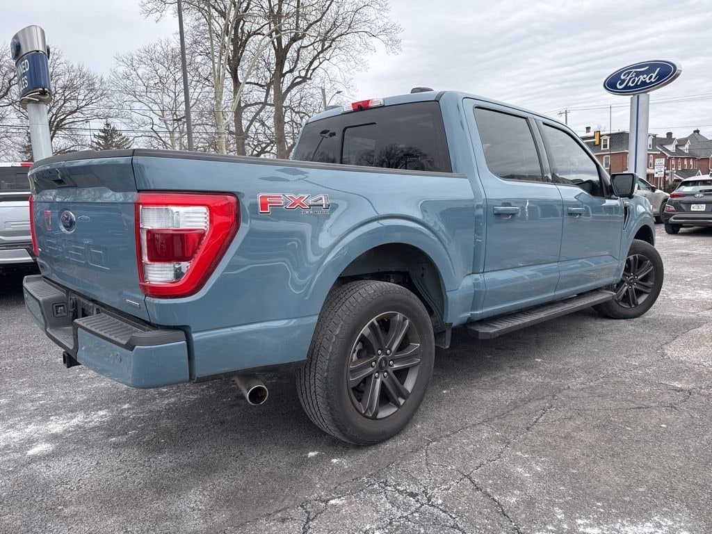 Certified 2023 Ford F-150 Lariat Sport FX4 3.5L with Moonroof Truck SuperCrew Cab