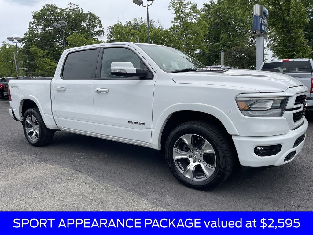 Certified 2022 Ram 1500 Laramie -3.0L Diesel, Sports Appearance, Apple Carplay Truck Crew Cab