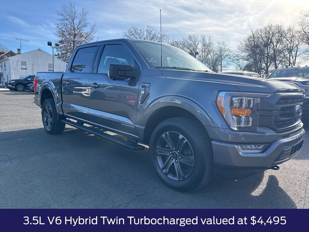 Certified 2023 Ford F-150 XLT -3.5L Trailer Tow, Sports Appearance, 20", 360 Degree Camera Truck SuperCrew Cab