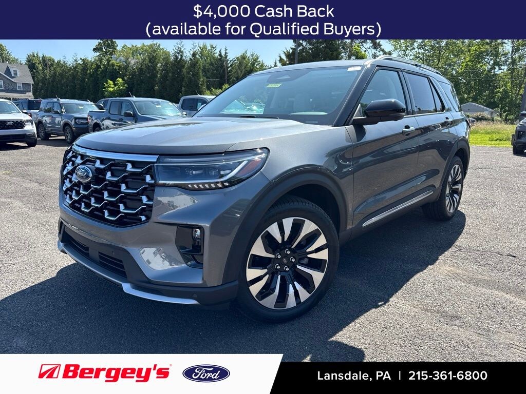 New 2026 Ford Explorer Platinum SUV