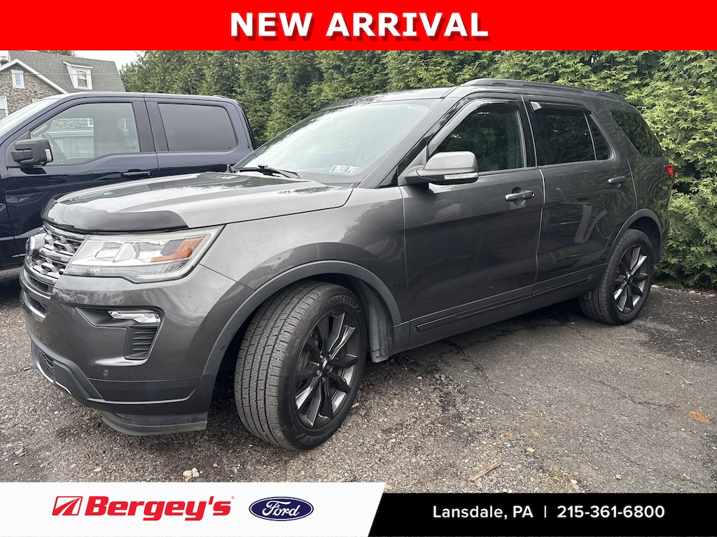 Certified 2018 Ford Explorer XLT -3.5L, MR, Leather, Heated Seats, Remote Start SUV