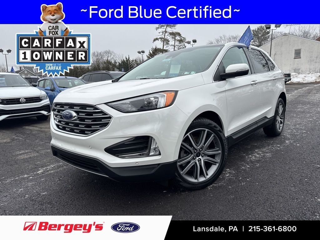 Certified 2023 Ford Edge Titanium with Moonroof SUV