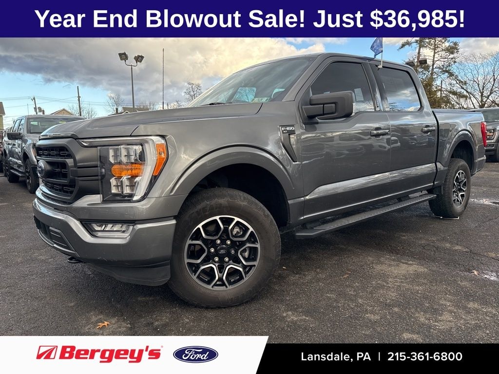 Certified 2023 Ford F-150 XLT -2.7L, Sports Appearance, Work Surface, Remote Start Truck SuperCrew Cab