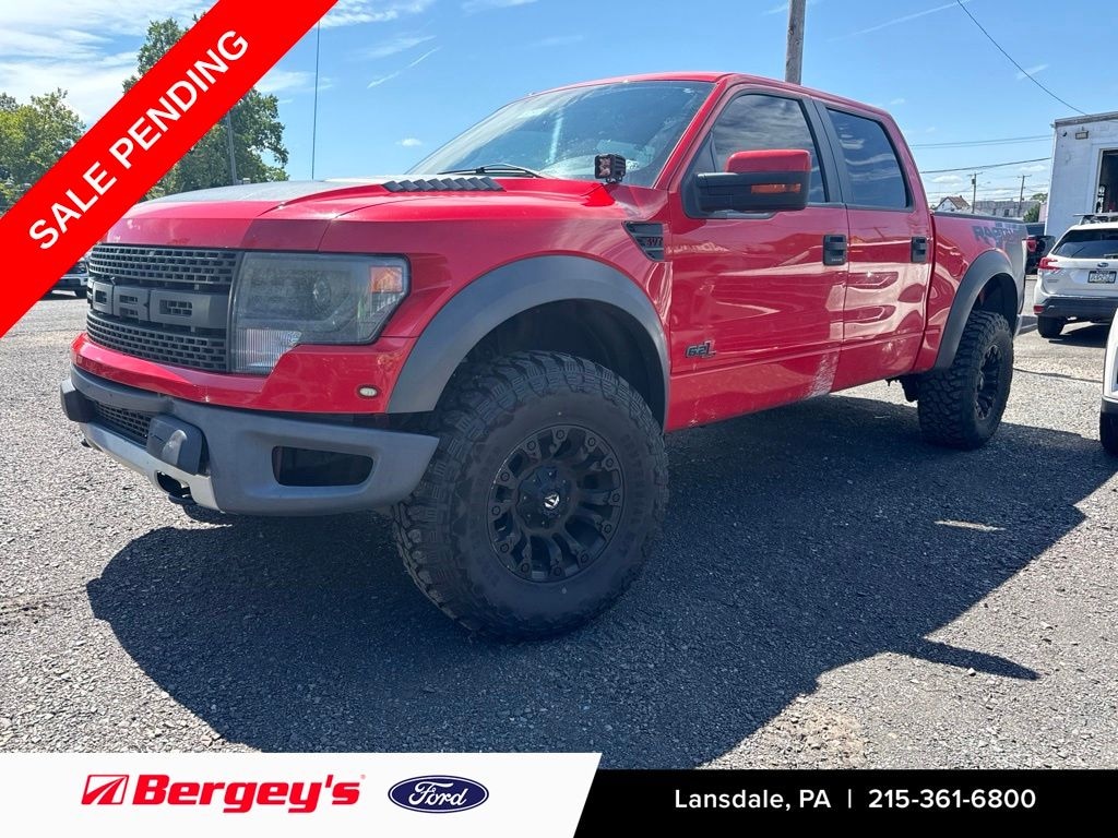 Used 2013 Ford F-150 SVT Raptor Truck SuperCrew Cab