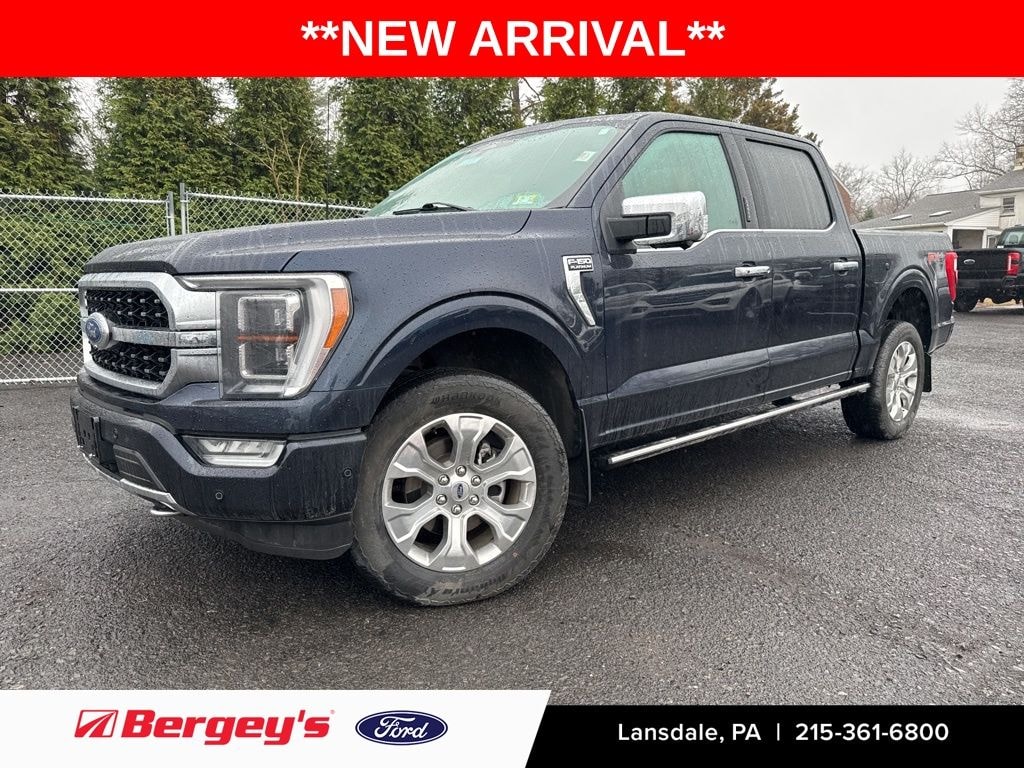 Certified 2023 Ford F-150 Platinum FX4 3.5L with a Moonroof Truck SuperCrew Cab