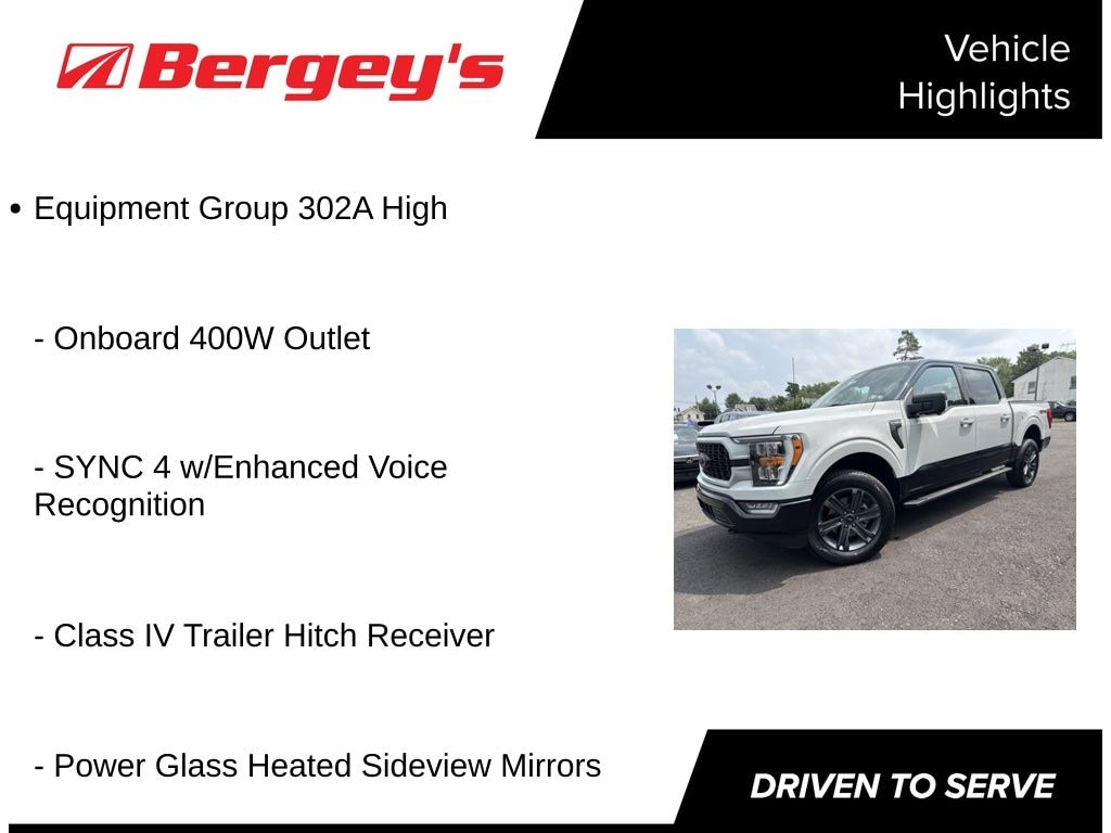 Certified 2023 Ford F-150 Heritage -2.7L, Trailer Tow, 20" Wheels, Sports Appearance Truck SuperCrew Cab