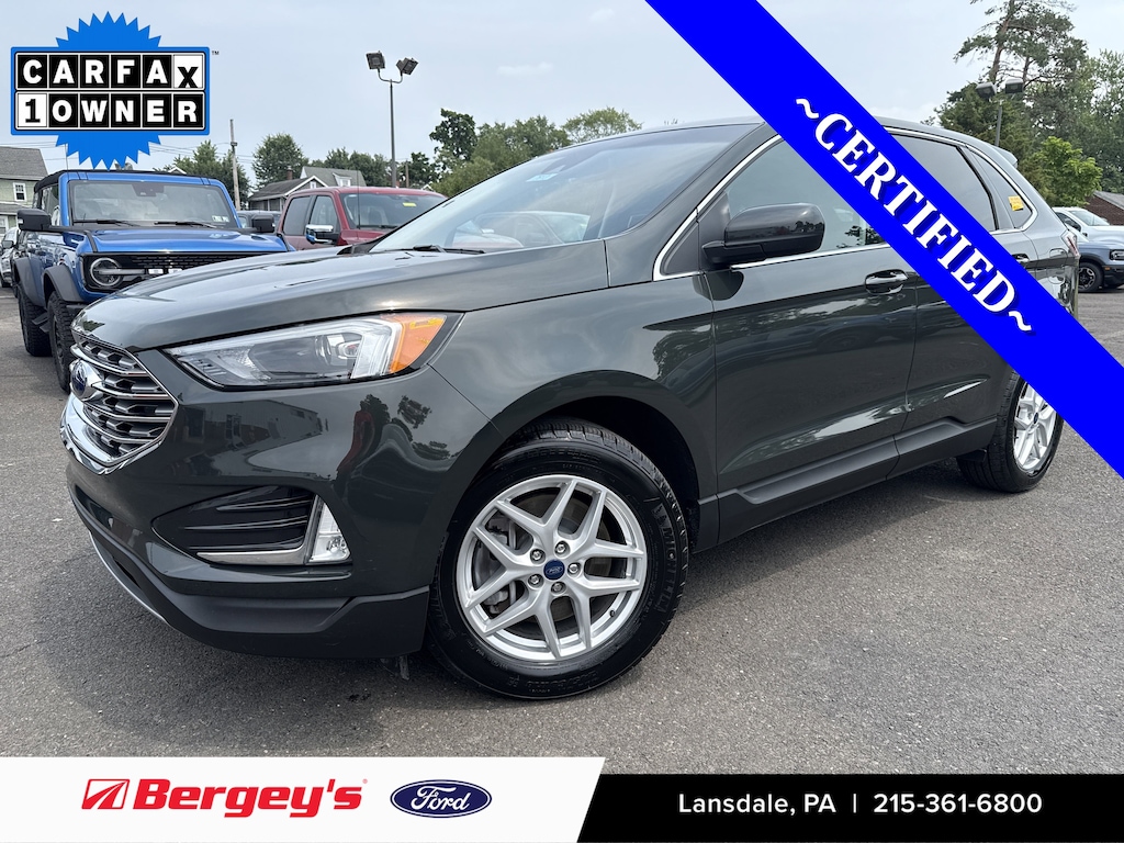 Certified 2022 Ford Edge SEL -2.0L, Adaptive Cruise, Nav, Remote Start SUV