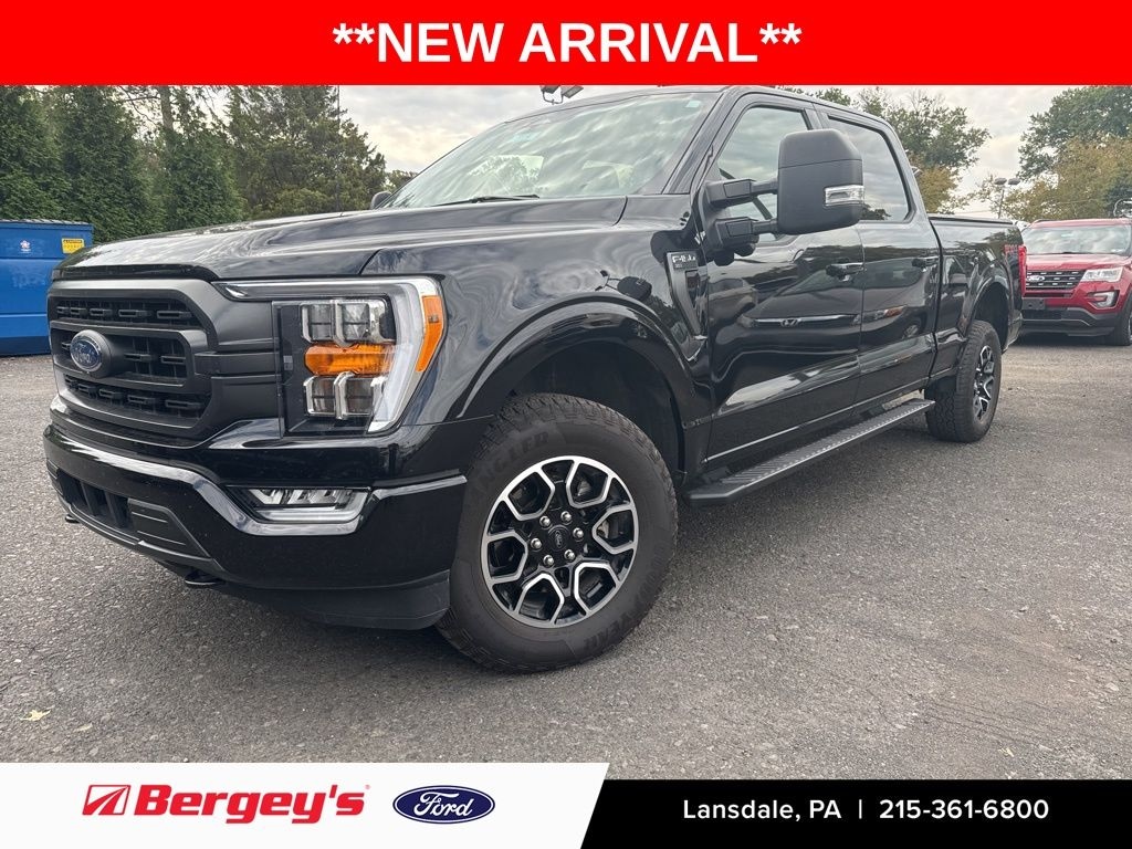 Used 2022 Ford F-150 XLT -3.5L, Long Bed, Sports Appearance, FX4,Traier Tow Truck SuperCrew Cab