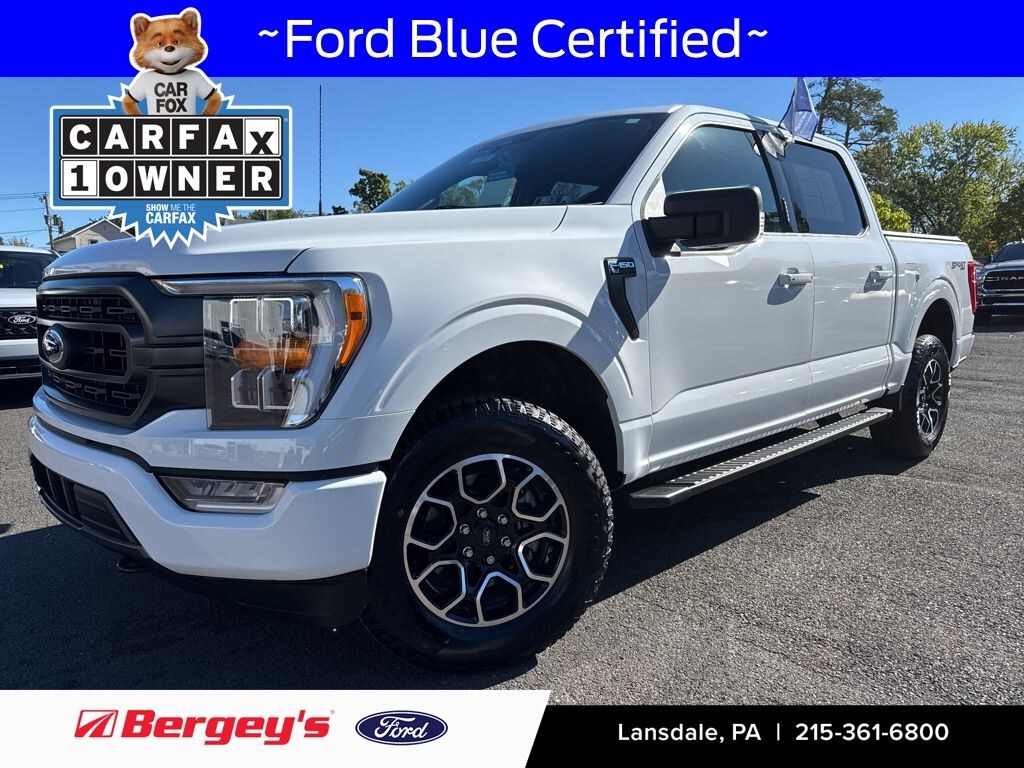 Certified 2023 Ford F-150 XLT -2.7L, Sports Appearance, Remote Start Truck SuperCrew Cab