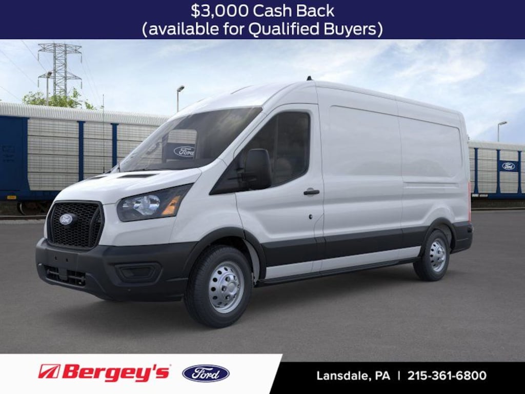 New 2026 Ford Transit-250 Cargo Base Van Medium Roof Van