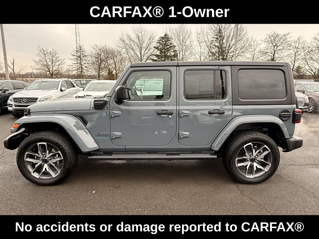 Used 2024 Jeep Wrangler 4xe Sports S 4XE with VIN 1C4RJXN66RW154099 for sale in Lansdale, PA