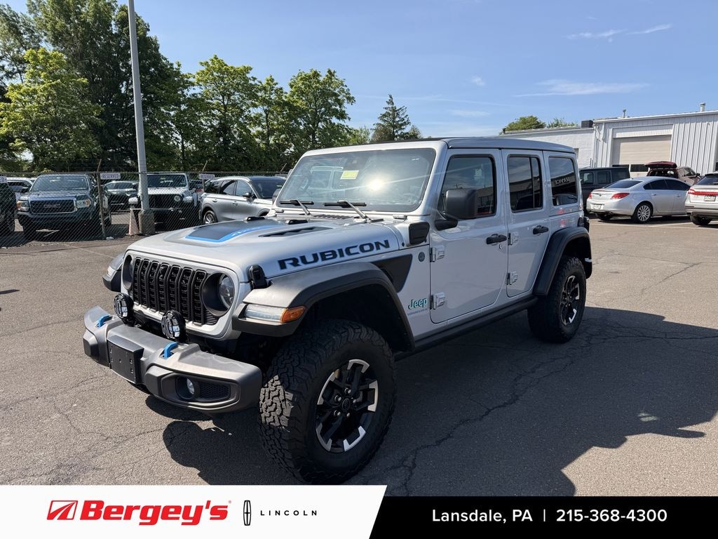 Used 2024 Jeep Wrangler Unlimited 4xe 2.0L 4WD Rubicon Sky Top w/ Convenience & Technology Pkg SUV
