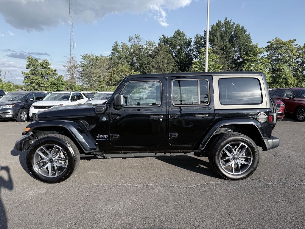 Used 2024 Jeep Wrangler Unlimited 4xe 2.0L 4WD Sport S Hard Top w/ Convenience Pkg SUV