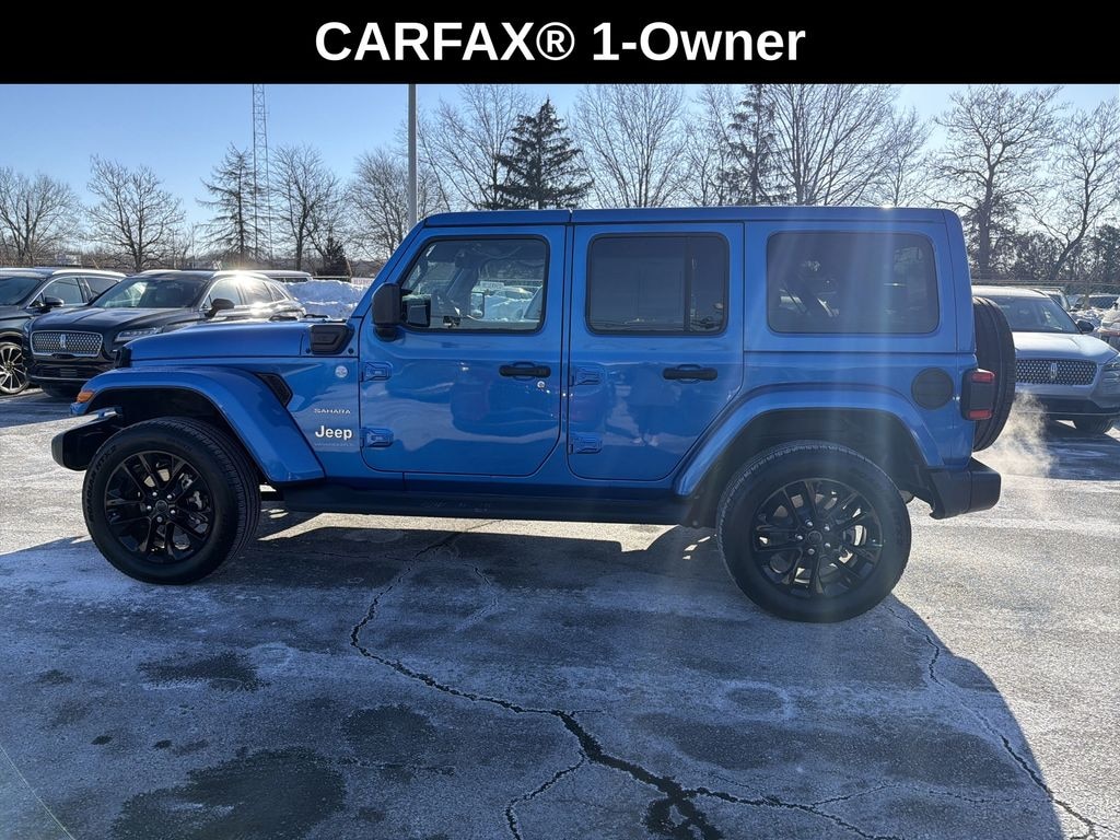 Used 2024 Jeep Wrangler Unlimited 4xe 2.0L 4WD Sahara Hard Top w/ Safety & Technology Pkg SUV