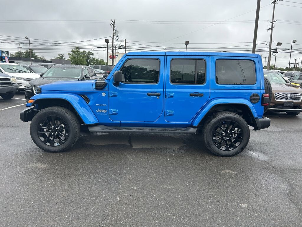 Used 2022 Jeep Wrangler Unlimited 4xe 2.0L 4WD Sahara w/ Cold Weather & Safety Pkg SUV