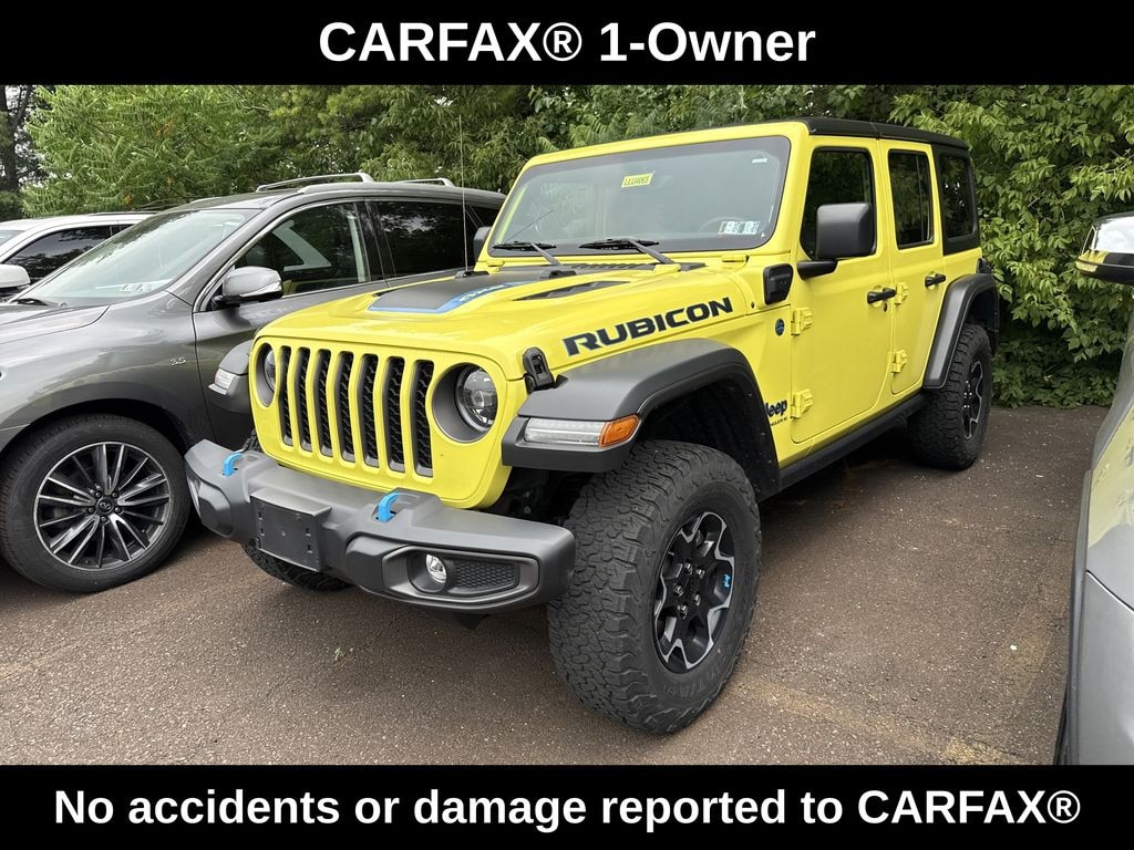 Used 2023 Jeep Wrangler Unlimited 4xe 2.0L 4WD Rubicon Hard Top w/ Cold Weather Pkg SUV