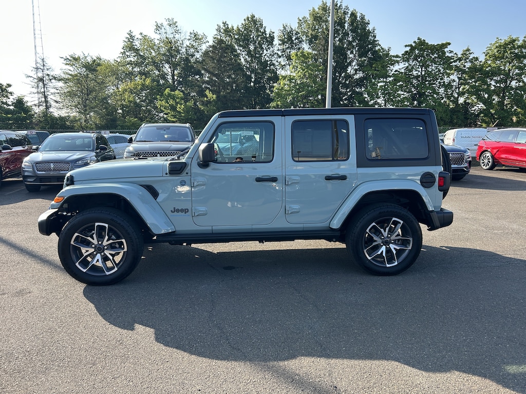 Used 2024 Jeep Wrangler 4xe 2.0L 4WD Sport S Hard Top w/ Convenience Pkg SUV