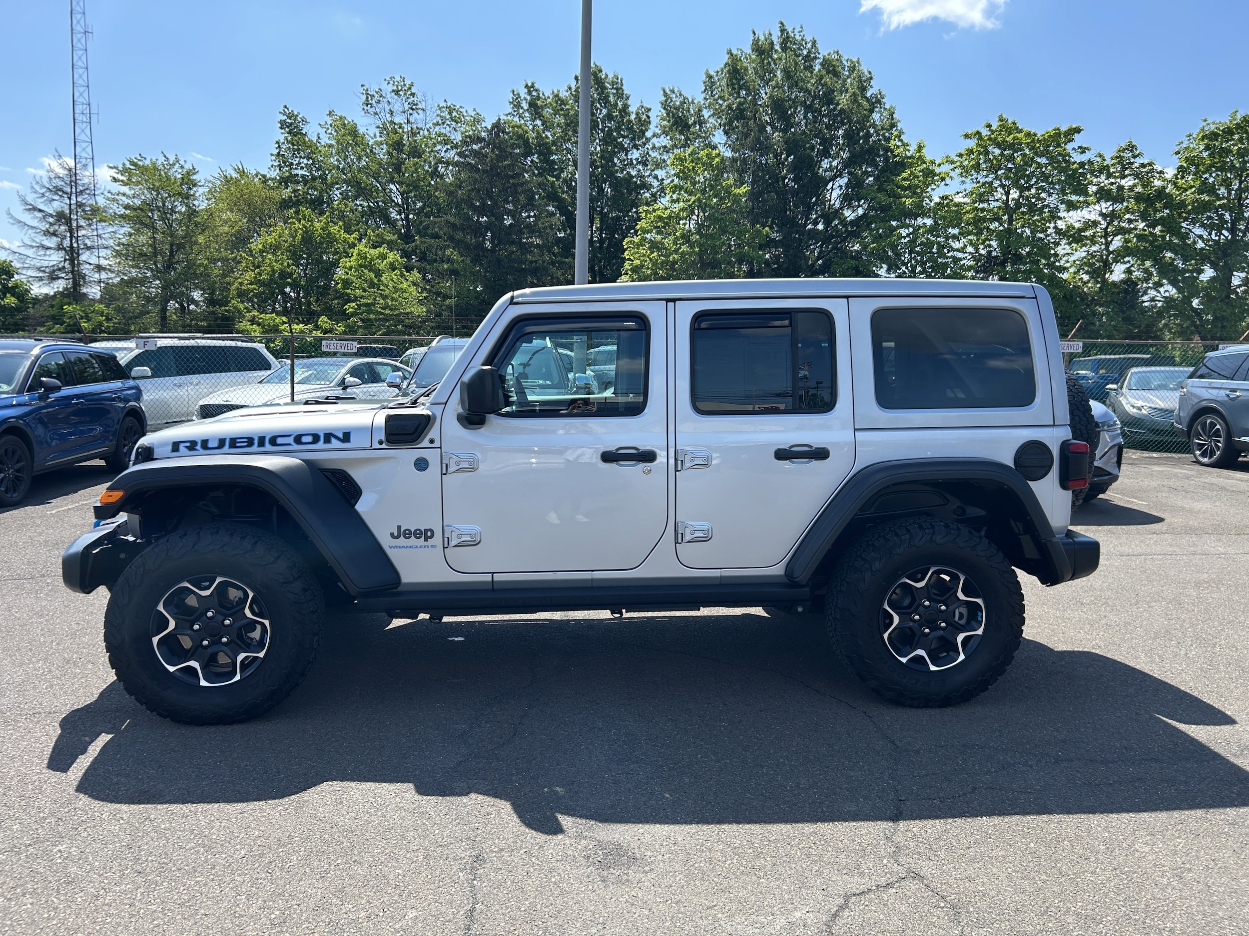 Used 2023 Jeep Wrangler 4xe Rubicon 4XE with VIN 1C4JJXR66PW661895 for sale in Lansdale, PA